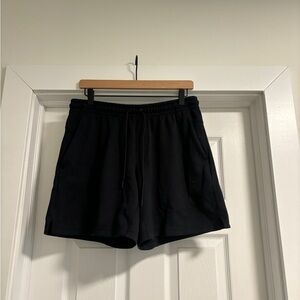 Nike mens Black Athletic Drawstring Shorts